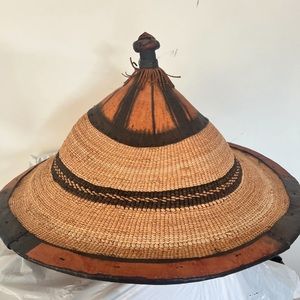 African Fulani Straw Hat🛍️